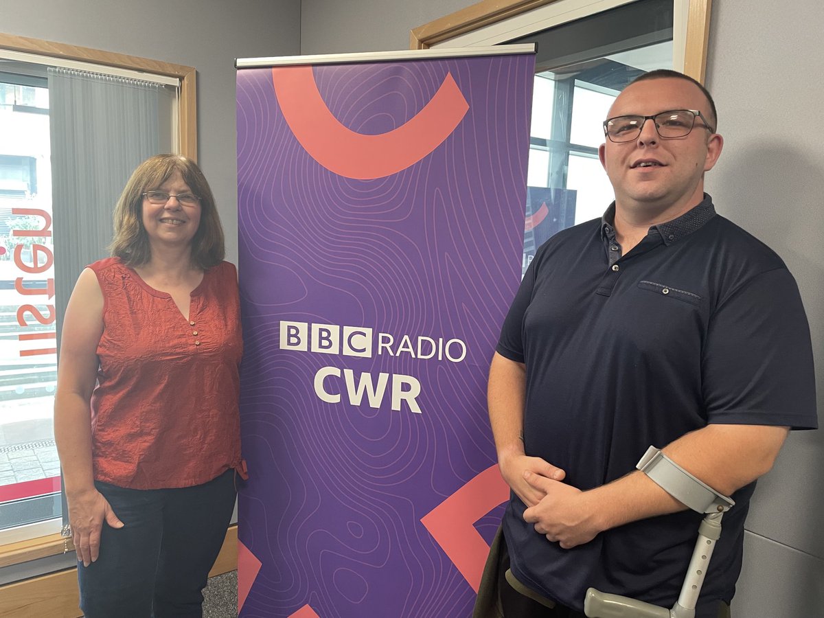 Founder , Jonathan Wing and Jill Roberts from ⁦<a href="/TheBigCleanUp/">The Big Clean Up</a>⁩ - nominees in the Environment Category in the ⁦<a href="/BBCCWR/">BBC Coventry & Warwickshire</a>⁩ Make a Difference Awards happening next month at the ⁦<a href="/hmvempire/">hmv Coventry Empire 🎸🎹🎤🎶❤️</a>⁩ !