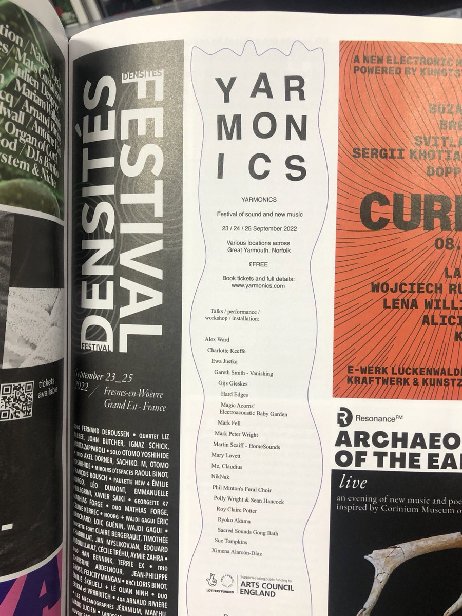 muninnherself's tweet photo. My Small Adventure colleague, @claudius_me is doing a festival in September #Yarmonics #greatyarmouth https://t.co/lBgIQkFnJx