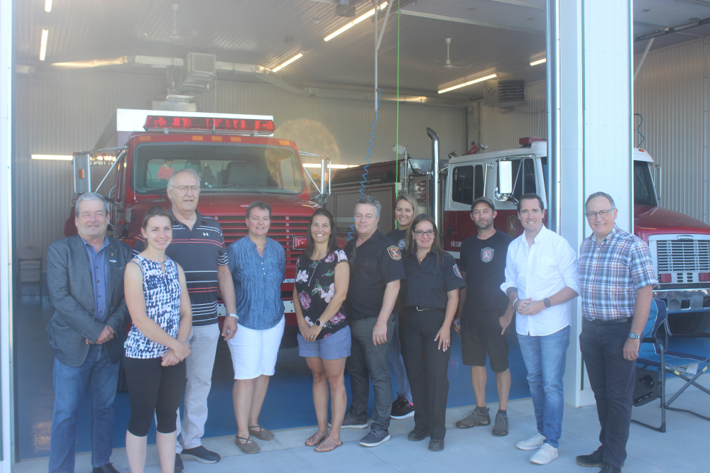Une nouvelle caserne inaugurée à Saint-Léon-le-Grand lechodemaskinonge.com/actualites/une…