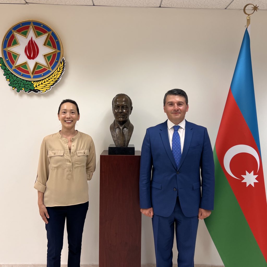 Delighted to meet the new Regional Director of U.S. <a href="/StateDept/">Department of State</a>’s Office of Foreign Missions in Los Angeles, Ms Denise Shen.