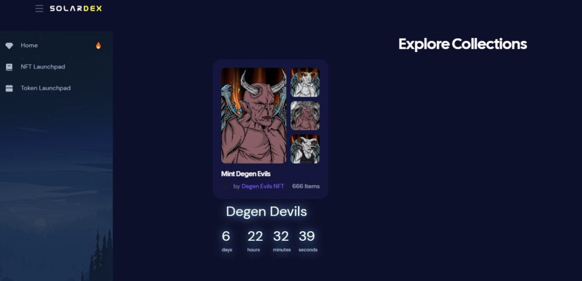 Excited to have <a href="/evil_degens/">EvilDegens</a> on our #NFT Launchpad soon

Sneak preview 
#Solana #cryptocurrency #Whitelist