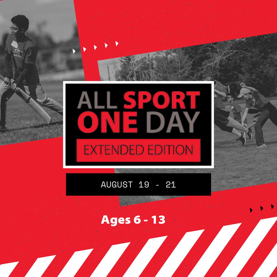 YMCA_Calgary's tweet photo. Sport Calgary is back for another ALL SPORT ONE DAY!
Come try a FREE sport on August 19 - 21
There's several events around the city including the YMCA
Register at https://t.co/bR6RizLZQN
#YMCA #YYC #CommunityY #AllSportOneDay #ASOD #Free #Sport #sportcalgary https://t.co/s2pdIboOli