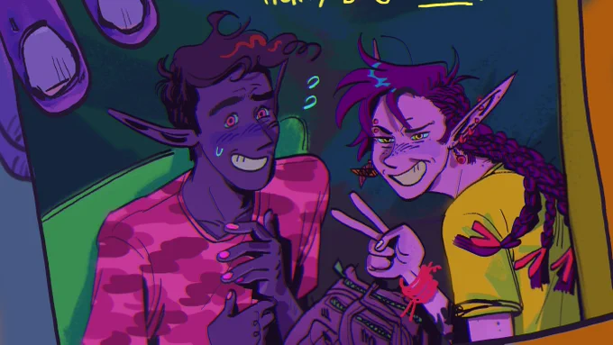 they're michael's btw i only had designs for their younger selves until april,,, 