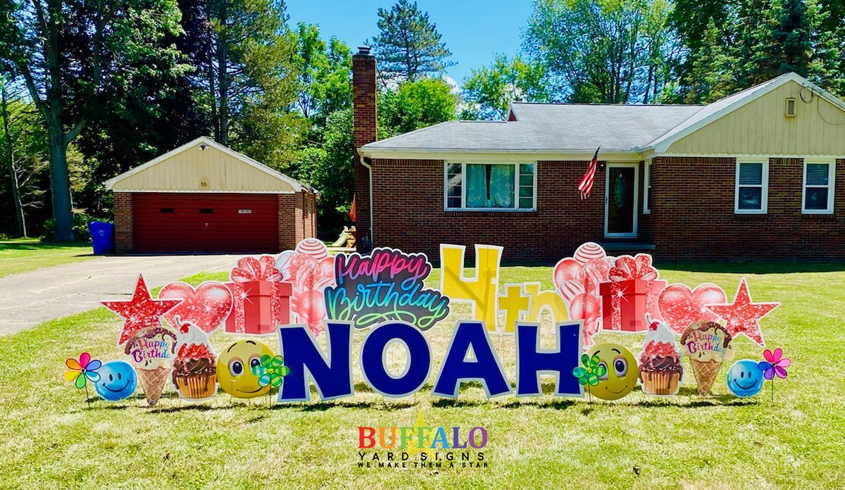 Buffalo Yard Signs tweet media