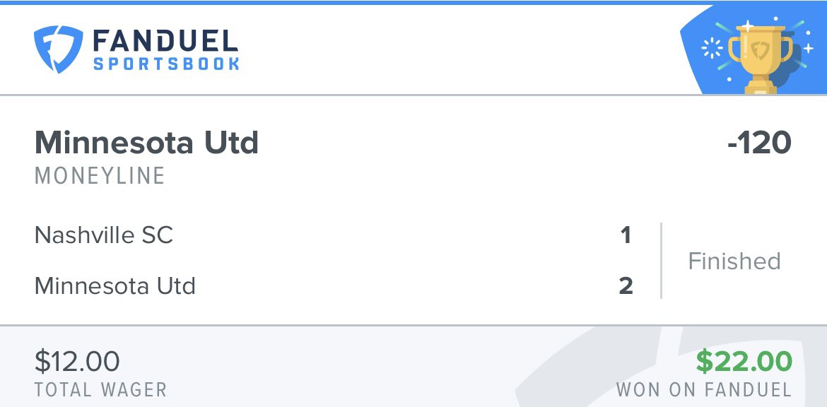 ARIPicks_'s tweet image. Also be on the lookout for MLS plays and live bets‼️‼️

Been messing around with a few and may find some good spots👀👀

Got Minnesota -120 up 1-0 with 30min left and liked then to win anyway🤷🏻‍♂️

Turn on those notifications🚨🚨