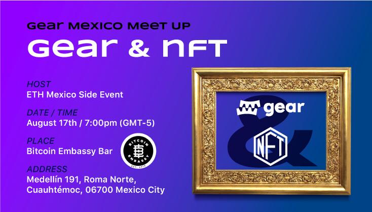 gear_techs's tweet photo. Join our #gearmeetup at the @bitcoinemb this Wednesday and you’ll learn how to create an #NFT on Rust using Gear's example code! 😉

More details about the event can be found here:
https://t.co/U89p2tcIDY https://t.co/hfdSMrksrx
