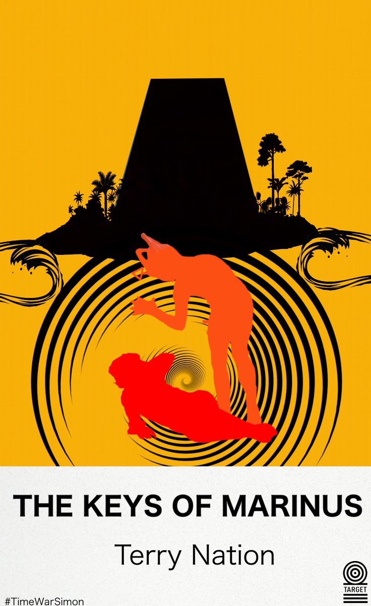 UncleBeard1978's tweet image. #DoctorWho book covers by #TimeWarSimon (Series 1). I went for a B movie feel for #TheKeysOfMarinus 5/7 🧵