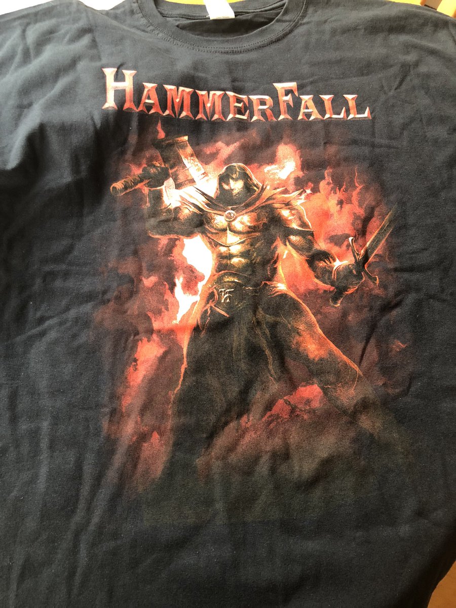 New shirt ⚒️#Hammerfall #HammerHigh