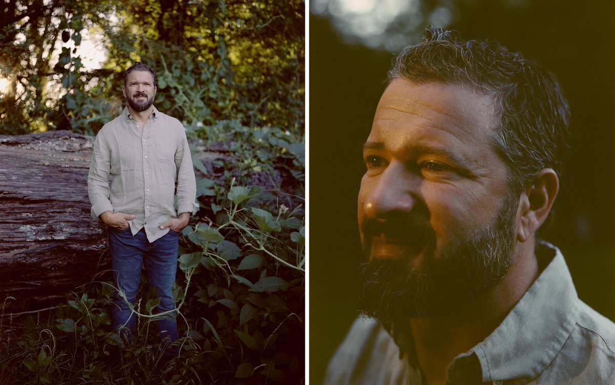 The incredible Daron 'Farmer D' Joffe, photographed with my 4x5 at his Georgia home. @DaronJoffe is a biodynamic farmer, designer, speaker, author, entrepreneur and educator.