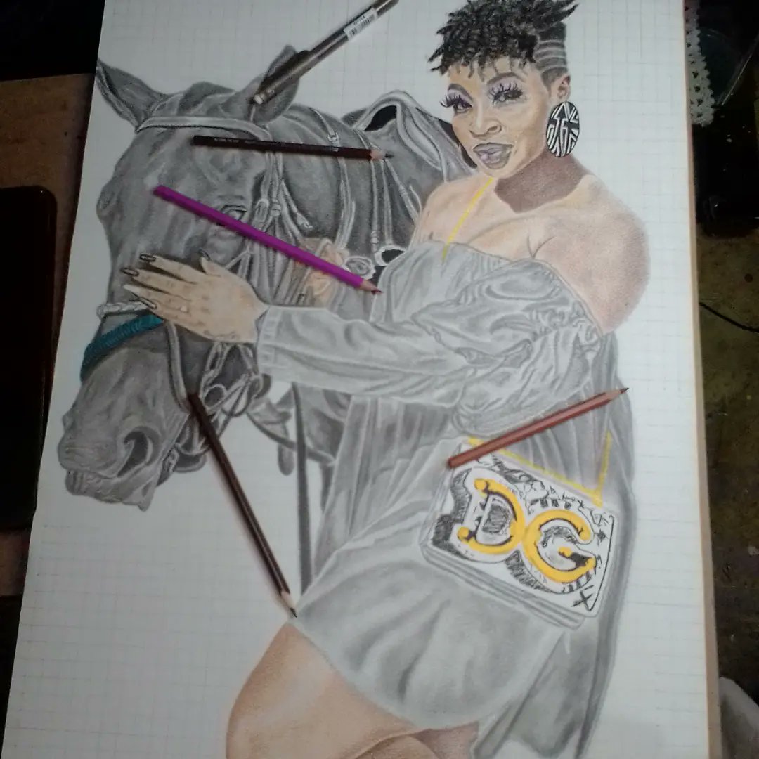 MaosArt's tweet photo. 95% done mixed media Drawing
Tattoo pending
Size A2
Guess who is she?
#RIPMagesh #SKYYInfusions #mufc https://t.co/HakDi8rGoI