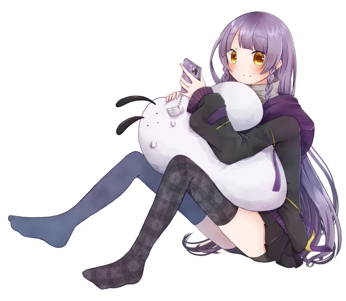 膝下が長すぎるのが気になって修正 