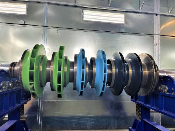 SulzerLtd's tweet photo. Extend your rotating equipment life with our coatings. Coatings are great for corrosion, erosion, oxidation, and provide protective barriers. At Sulzer, our quality, efficiency, &amp; reliability keeps your equipment turning and #boostyourpower.

#Sulzer #turbomachinary #services https://t.co/iwPUDWlhrs