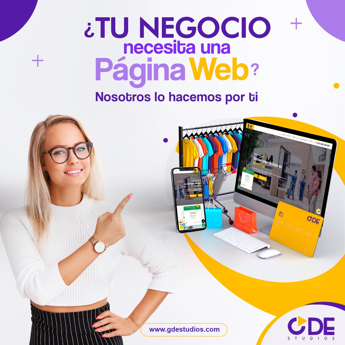 GDEstudios's tweet photo. ยฟTu negocio necesita una Pรกgina Web posicionada en buscadores? Es el momento de tener presencia en internet, Nosotros lo hacemos por ti "Hosting y Dominio ๐๐ฅ๐๐ง๐๐ฆ"
.
๐ฏ Conversemos: 941 970 632 | 990 476 764
๐ https://t.co/x1sNQzlpvm
#WebResponsive #WebAdaptable #Website https://t.co/bGappRZxzd