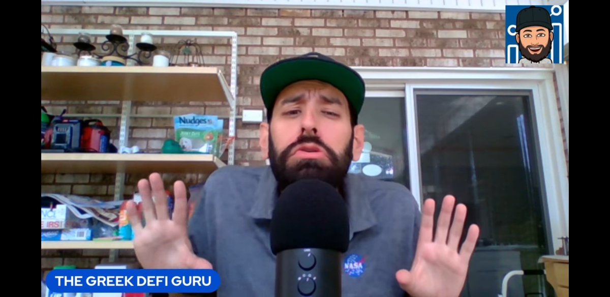 DefiGreek's tweet photo. The face you make after people try to link you to promoting a ponzi! As if I was smart enough to come up with the idea of creating one! 

As always! DO NOT FEAR THE SHILLER IS HERE! #Safuu #SafuuX #slowrug https://t.co/yIEDtTMc9z