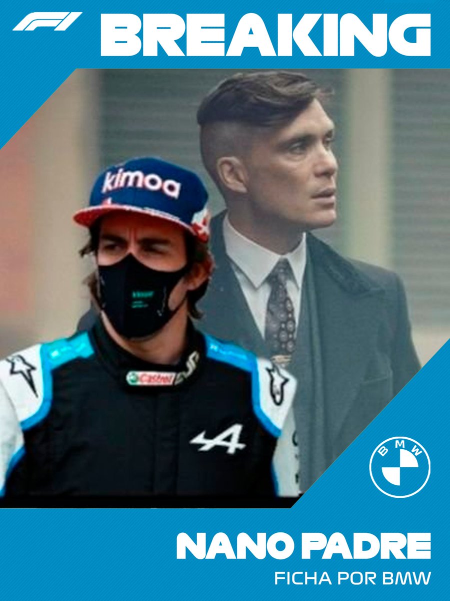 TheWilly03Falso's tweet photo. 🚨 OFICIAL 🚨

@sergipc__ SE UNE A @TeamBMWRacingF1, 
💥 BIENVENIDO NANO PADRE 💥 https://t.co/bhvUwIv2OO