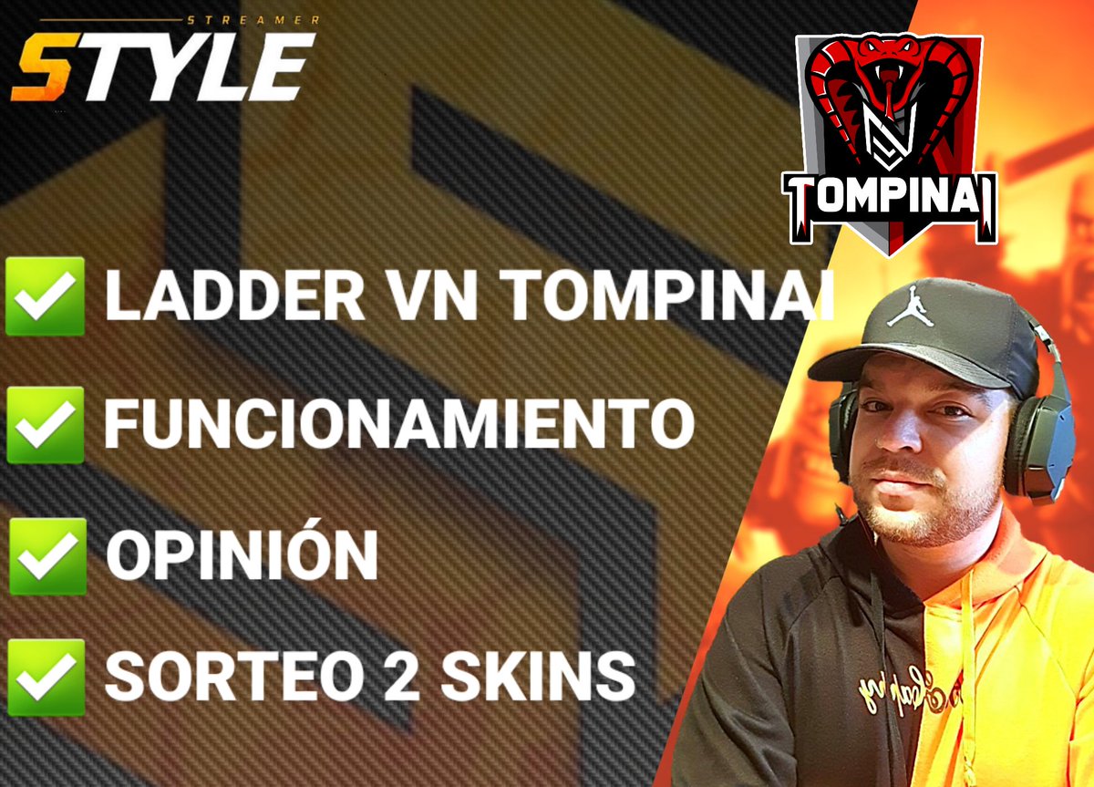 L U N E S ! 🥳

Directo corto, pero estaremos hablando sobre todo esto y viendo las Ladder de <a href="/TompinaiEmpire/">TOMPINAI EMPIRE</a> , mostrando solo ataques.

💰 SORTEAREMOS 2 SKINS!

20:30🇪🇸 15:30🇦🇷 13:30🇲🇽

👉 twitch.tv/style_coc
