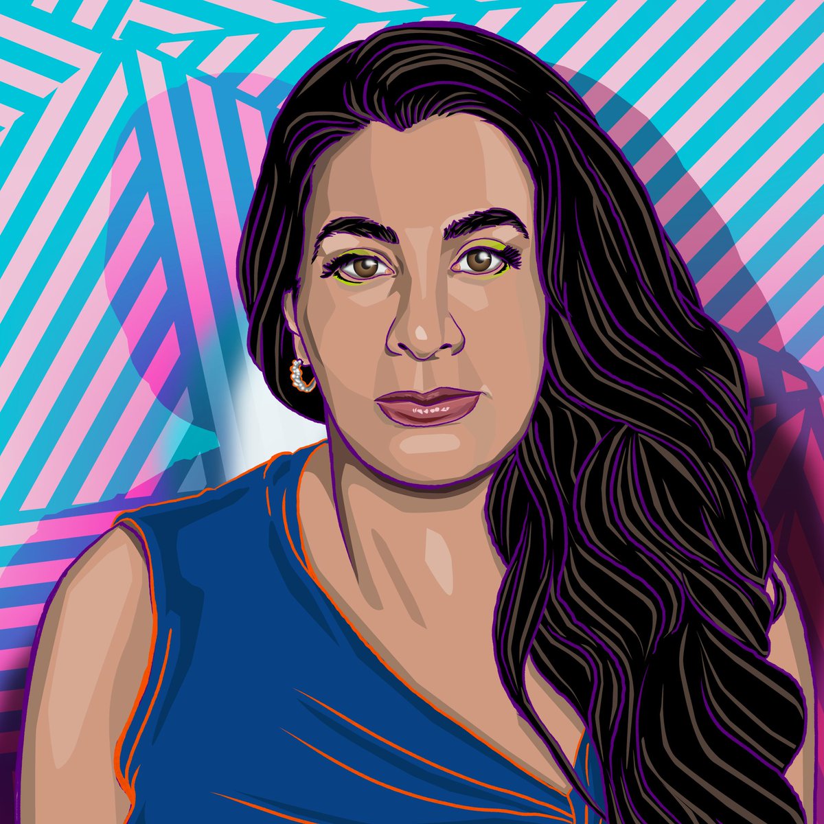 fusetv's tweet photo. We shine a spotlight on this #FutureMiddleEasternHistory passionpreneur! Follow and support @maysoonzayid 🧡 https://t.co/kQDw9tn5OF