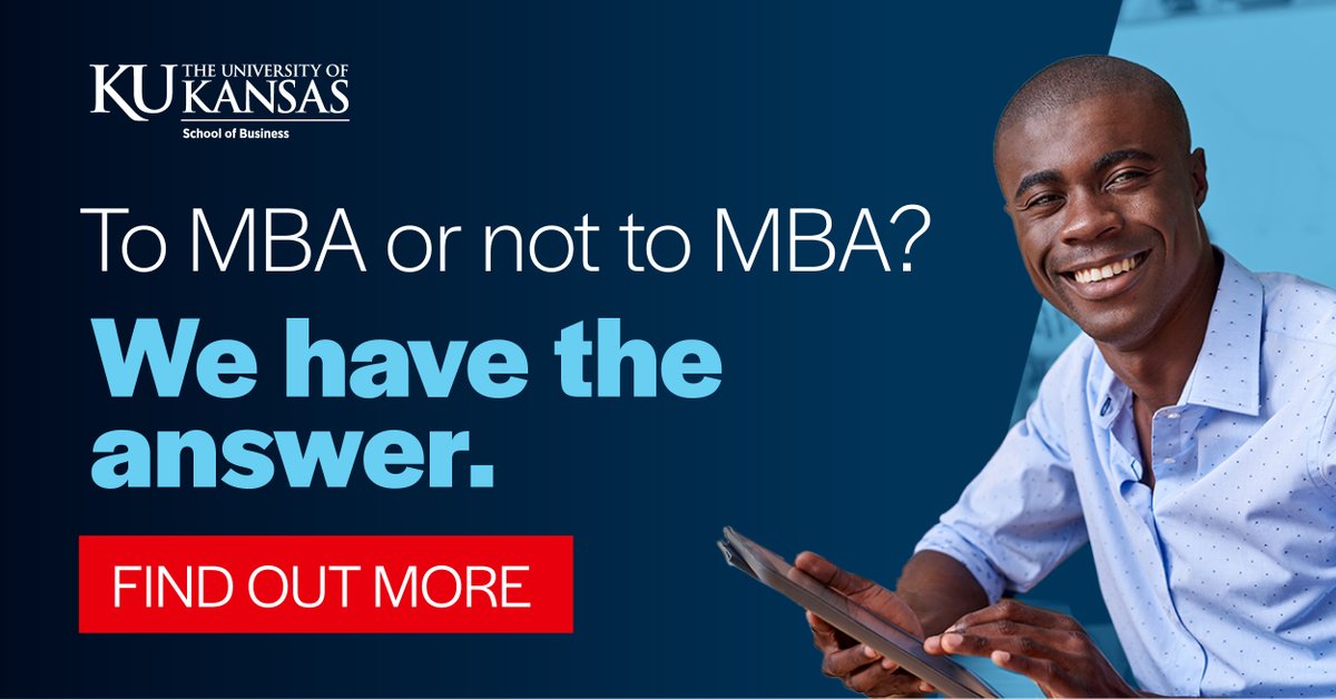 With a KU online MBA, you can do more than just “future-proof” your career. Our program helps you explore new industries and functions and expand and diversify your network while you accelerate your career path. Learn more: bit.ly/3NXirSU