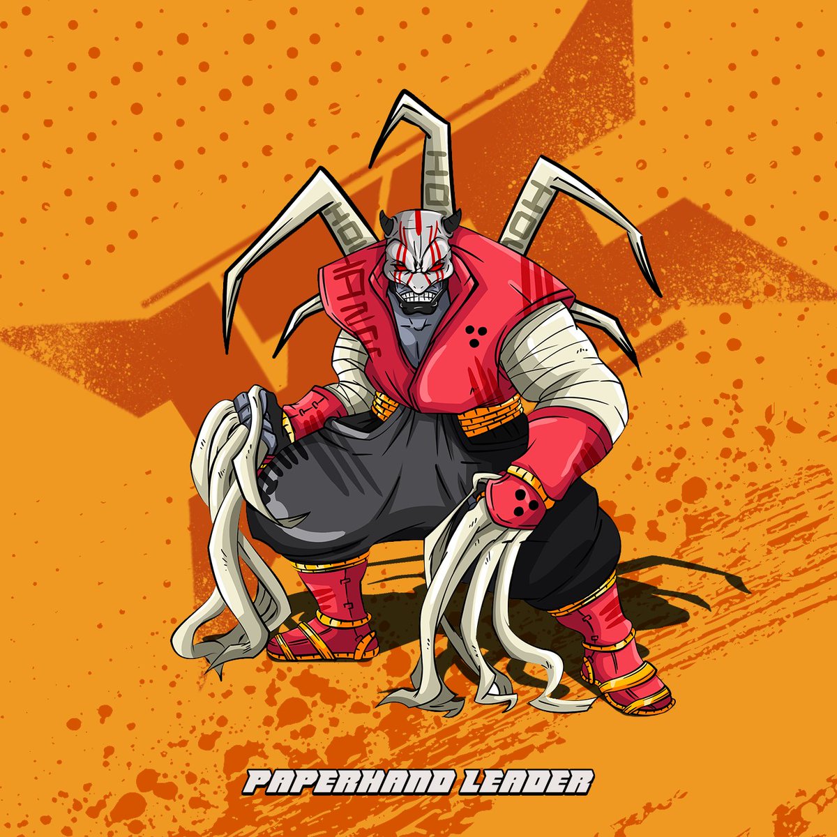 A paperhand leader has retained some traces of awareness and uses that to influence and control other paperhands.

We can weaken their raids by cutting the head off the flock. 

Let's go and kill these bastards!

#KillFirstDieLast #KillFam🔪