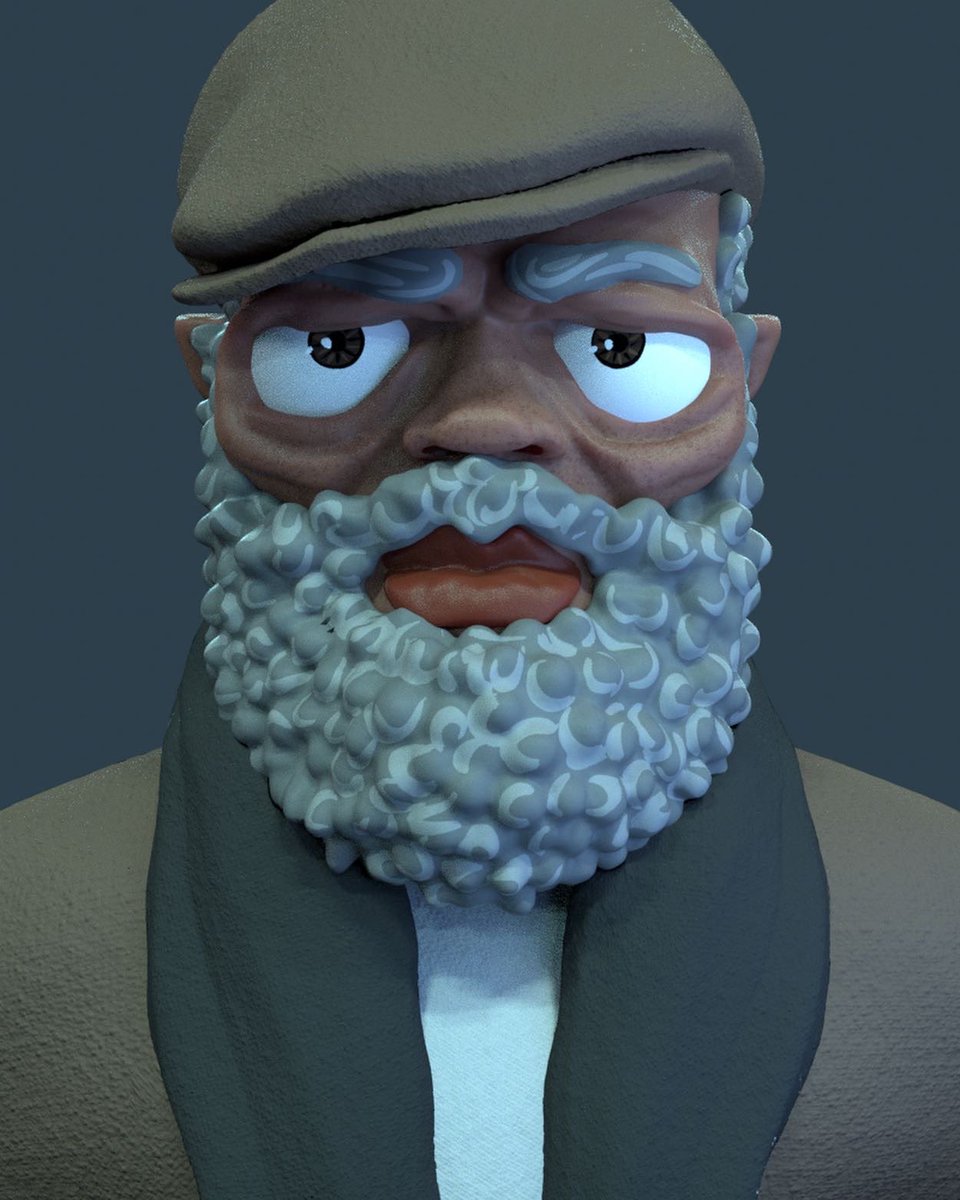 mr_zizza's tweet photo. Tribute to @SamuelLJackson and his many great characters. #3Dsculpting #nomadsculpt https://t.co/cXPNKhYpKR