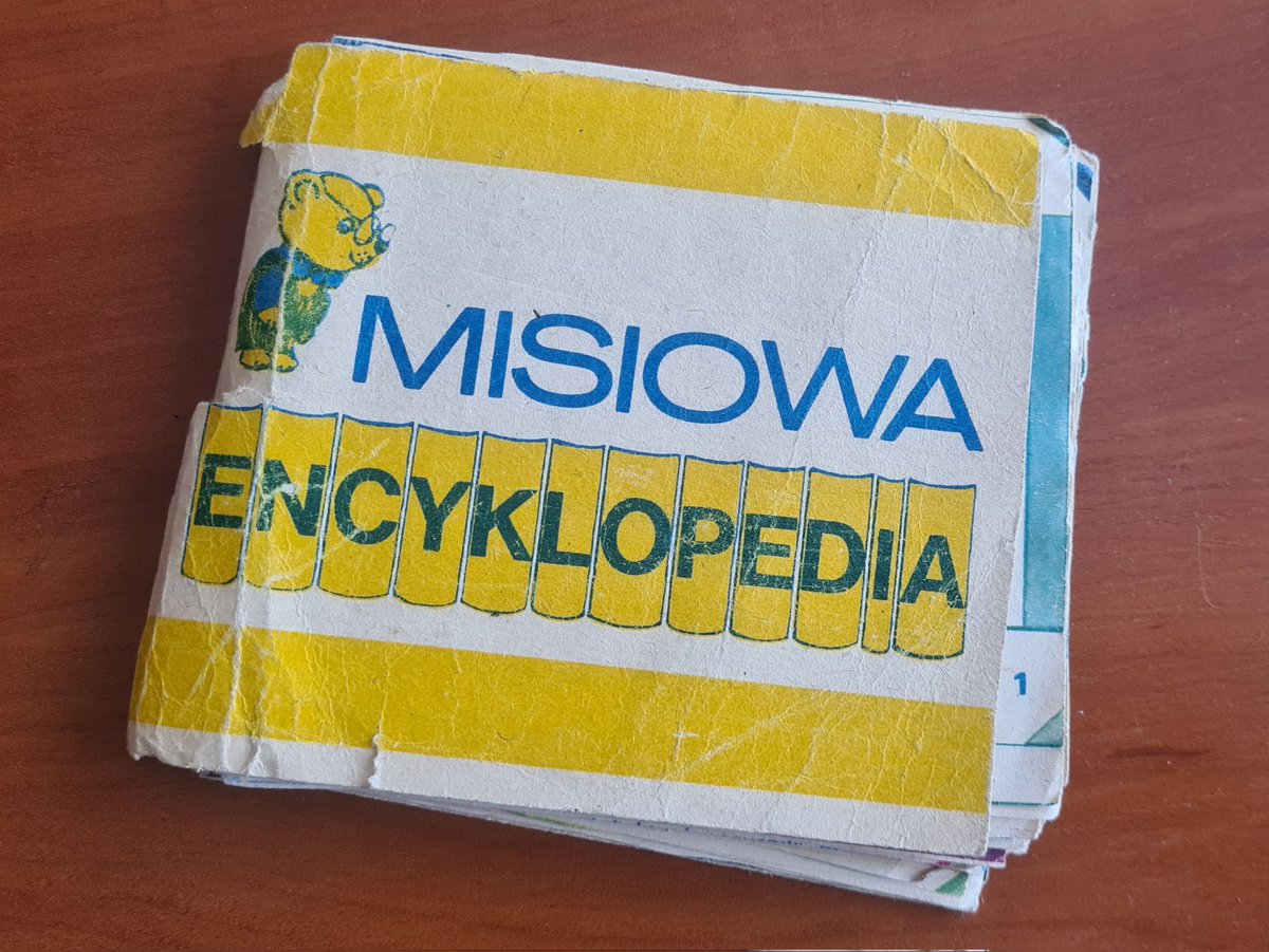 Pogotowie_IT's tweet photo. Moja dziecięca #Wikipedia
#Misiowa #Encyklopedia i #Misiowe #ZOO
Uroczeni w latach 80-tych (czyt. dzieci stanu wojennego) znają, a przynajmniej powinni 😏 https://t.co/ARNlohcXaV