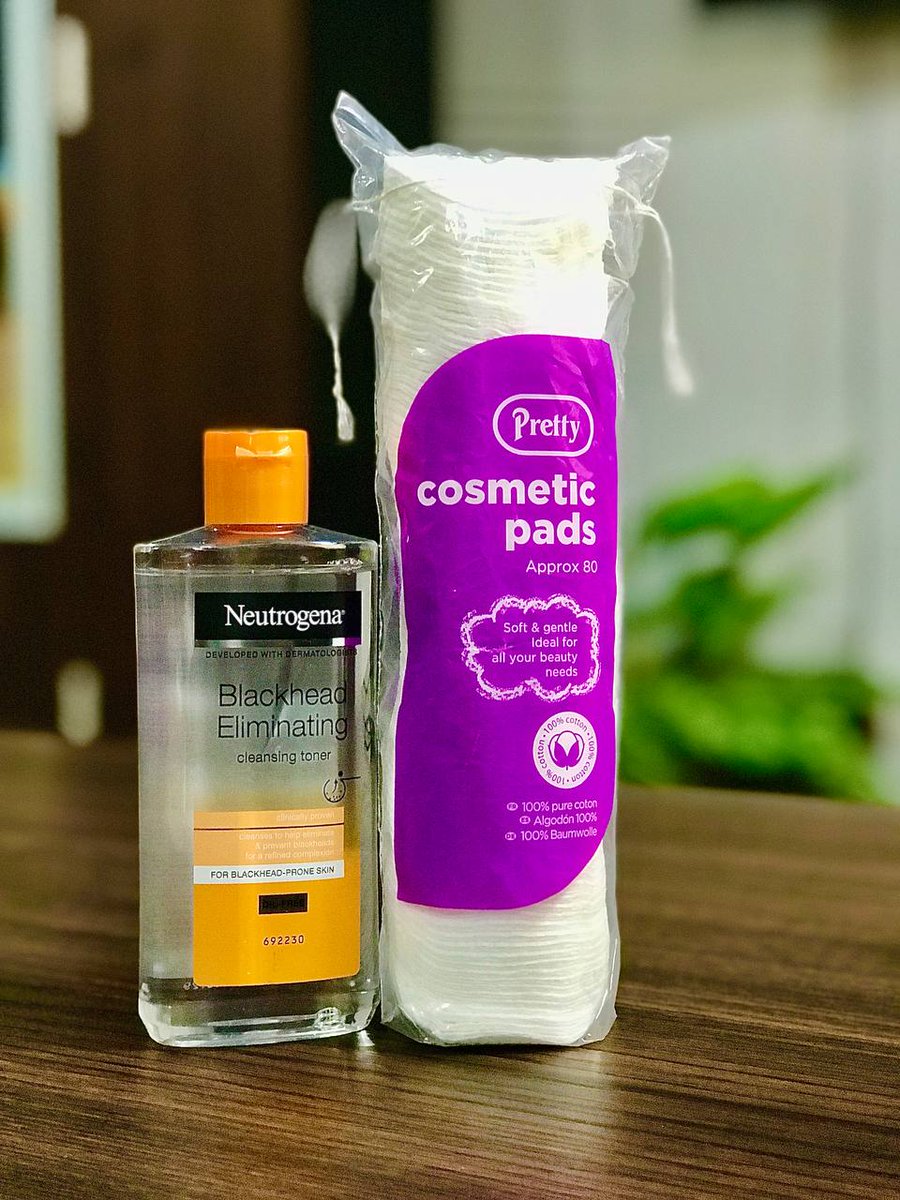 SmartOmniMedic's tweet photo. Struggling with Blackheads?
SmartOmniMedic has got you!

Neutrogena Blackhead Eliminating Cleansing Toner
💫Eliminates and prevents blackheads

53 Ghana Cedis (comes with the pretty cosmetic pads)

#skincare #skinisin https://t.co/JU05gwCICQ
