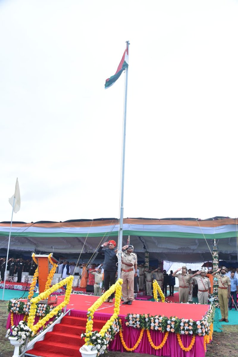 Happy Independence Day. Celebration at Sayla of Surendranagar District level function. ⁦<a href="/CollectorSRN/">Collector Surendranagar</a>⁩ ⁦<a href="/DDOSURENDRANAGR/">District Panchayat Surendranagar</a>⁩ ⁦<a href="/SPSurendranagar/">SPSurendranagar</a>⁩