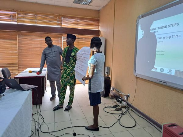 acominhq's tweet photo. Step Down training at Lagos State facilitated by ACOMIN Team
#ACOMIN #GlobalFund #nepwhan #CBO #tb #CLM #FightForWhatCounts #StandUpTakeAction https://t.co/qBCECSeO7b