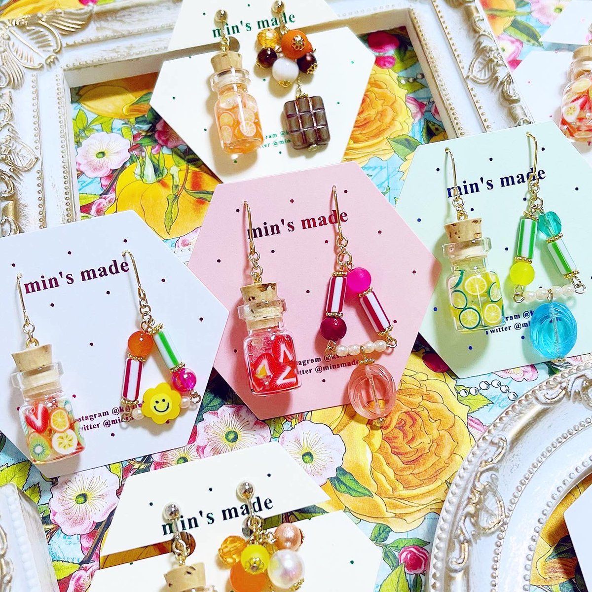 minsmade's tweet photo. 今週末8/19(金)〜21(日)は #東急ハンズ ららぽーと船橋店に出店します🚢🎉❣️
会期中11:30〜18:30の開催で、最終日のみ18:00までの開催です⏳🥜

今月もモリッとカラフルPOPで可愛いアクセサリーをお持ちしますので、ぜひ宝探しを楽しみにご来店くださいませ🤤🔎🌈💎❣️
どうぞ宜しくお願いします🦄🌈❣️ https://t.co/KTakvGOeh3