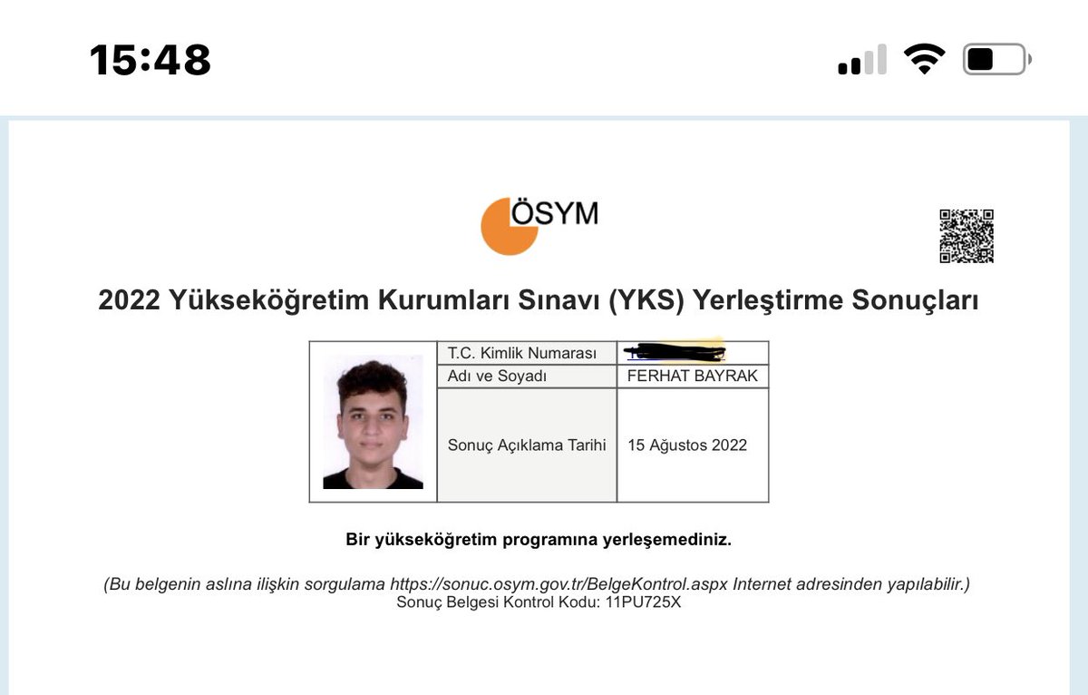 Abi beni unutmuşsunuz aq <a href="/OSYMbaskanligi/">ÖSYM</a> #tercih2022