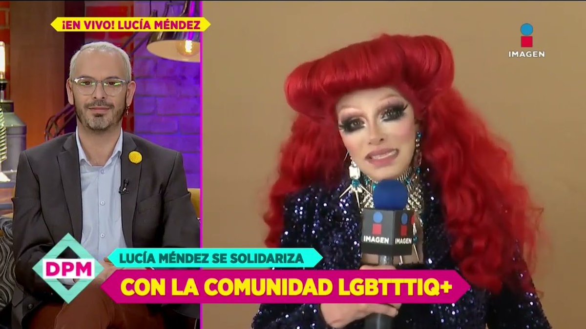 Ay Dios que horror, Virgen santa en que mundo estamos viviendo para que hasta las mujeres mayores quieran ser dracuin. No creo que se necesite pintarme como payasito para decir que apoyo a mi hijo LGBT. Ay no que horror que no ven la misoginia escondida ridiculizando a la mujer?