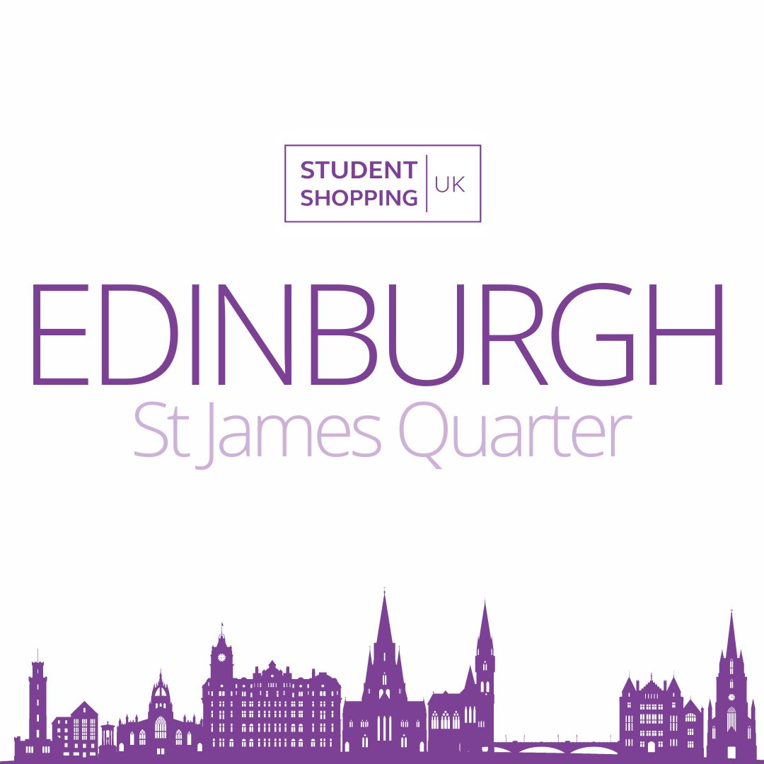 studentshopping's tweet photo. CALLING ALL STUDENTS 📣

We are heading to #Edinburgh on the 20th September for The no.1 Student Shopping Night at St James Quarter!

Multiple discounts will be available for all students! 

📅 - 20th September 

⏱ - 16:00 / 20:00

🏬 - St James Quarter https://t.co/t3bIpXep5z