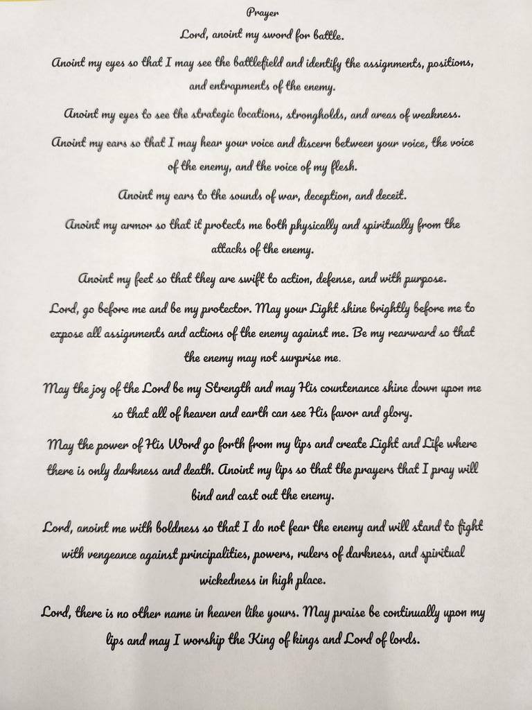 I wrote this prayer a year ago and was reminded of it today so I wanted to share it with you.