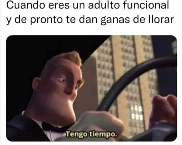 Una lloradita y quedas livianito...