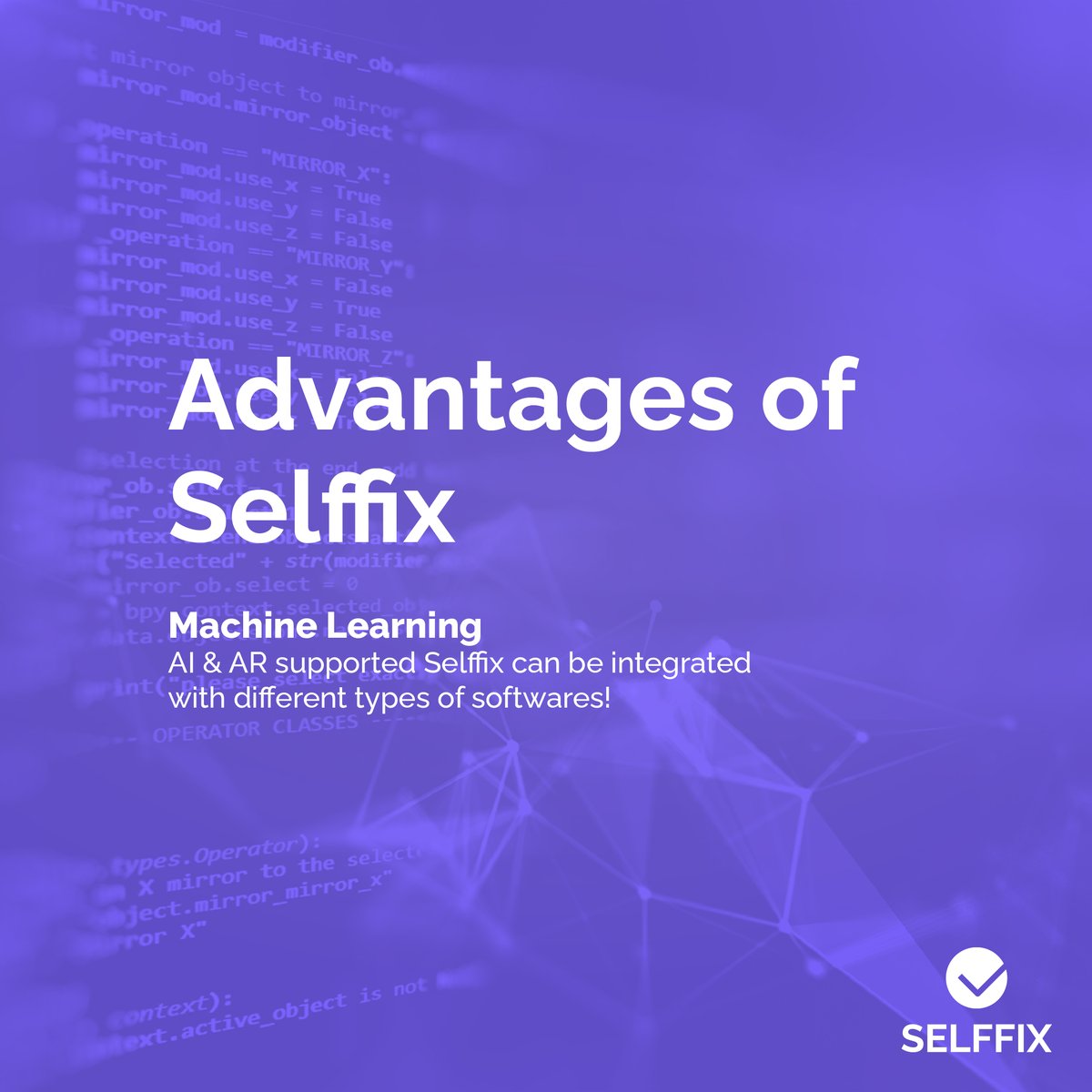 selffixco's tweet photo. Selffix is supported by AI and AR and can be integrated with different types of softwares!
#selffix #smartsolutions #RemoteServicePlatform #AI #AR https://t.co/jwlo7oGrKn
