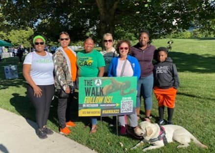 COAAAging's tweet photo. COAAA was part of the senior pavilion at the 19th annual African American Male Wellness Walk on Saturday. It's great to be back out in the community, talking with visitors, and sharing information about our services and resources  
#aawalk22 https://t.co/7qztcYUMNa