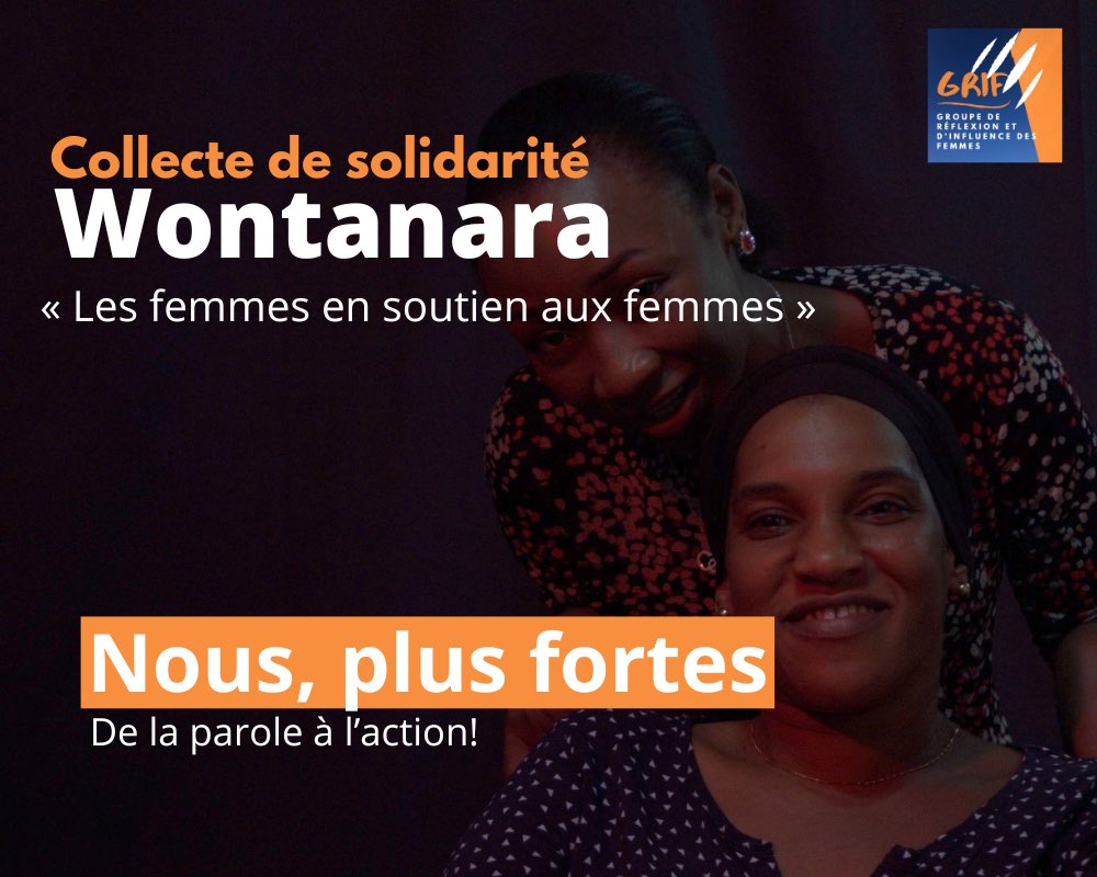 GRIF_Femmes's tweet photo. Nos objectifs: 1)Venir en aide aux membres de notre rĂ©seau qui font face Ă un sinistre ou Ă une situation de crise; 2)Appuyer une action inscrite dans notre calendrier dâaction & qui vise Ă soutenir une initiative envers les femmes dans une localitĂ©/communautĂ© choisie #GrifFemmes https://t.co/QfJZCuRVwe