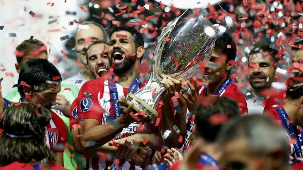 ATMPozuelo's tweet photo. Hoy vuelve la liga, coincidiendo que hace cuatro años éramos campeones!!!! #Supercopa2018 #GetafeAtleti #laliga https://t.co/GuGZ6wH4gI