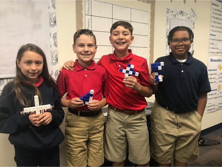 GriffinsNDUE's tweet photo. Mrs. Barkley’s class is learning about volume today in math! Way to go Griffins! #LEADlikeaGriffin https://t.co/UoXI4wBwzJ
