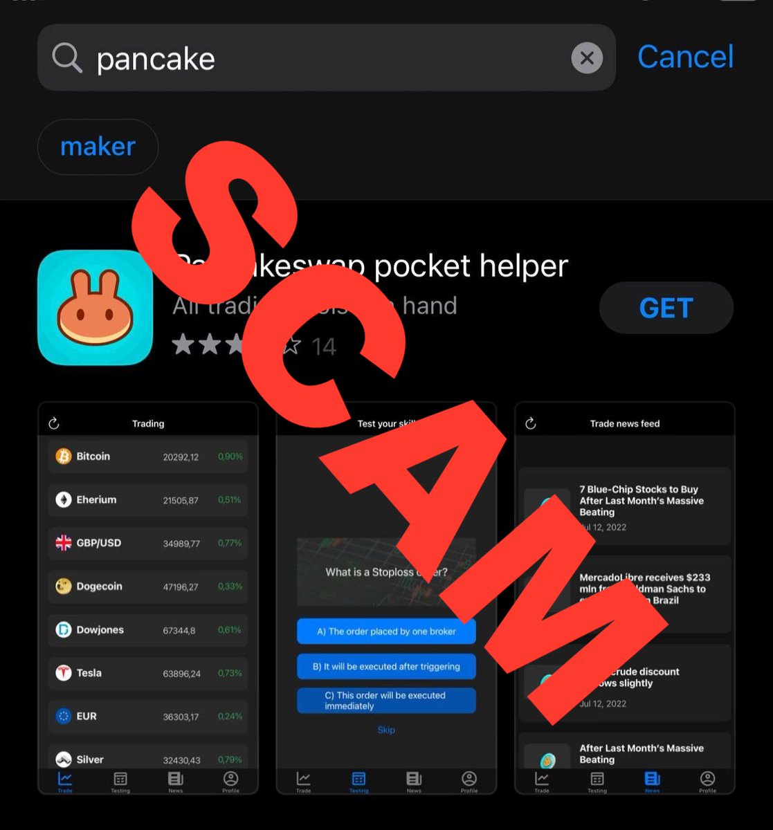 PancakeSwap tweet media