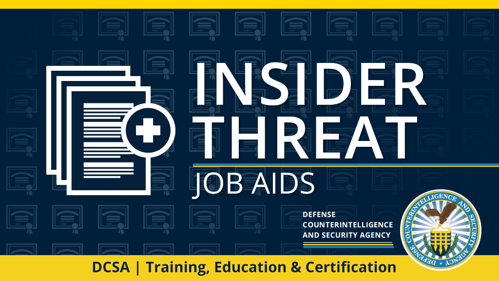 Defense Counterintelligence and Security Agency on Twitter "Ensure