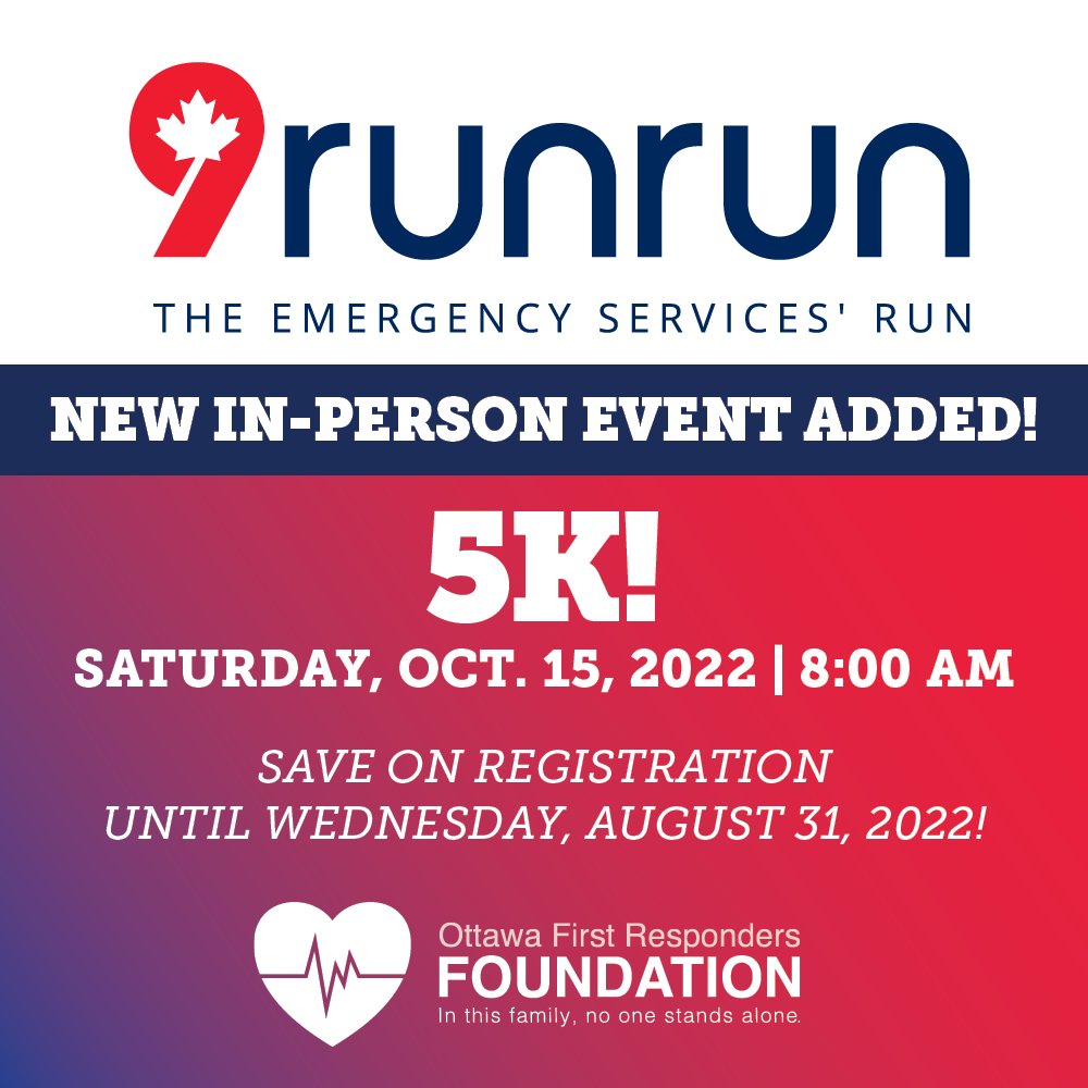 🚨 9runrun event news!🚨 The 5K distance has been added to the in-person events taking place at 9runrun on October 15. You can now run the 2K, 5K and 10K distances in-person this fall. Register until August 31 to save: raceroster.com/events/2022/56…