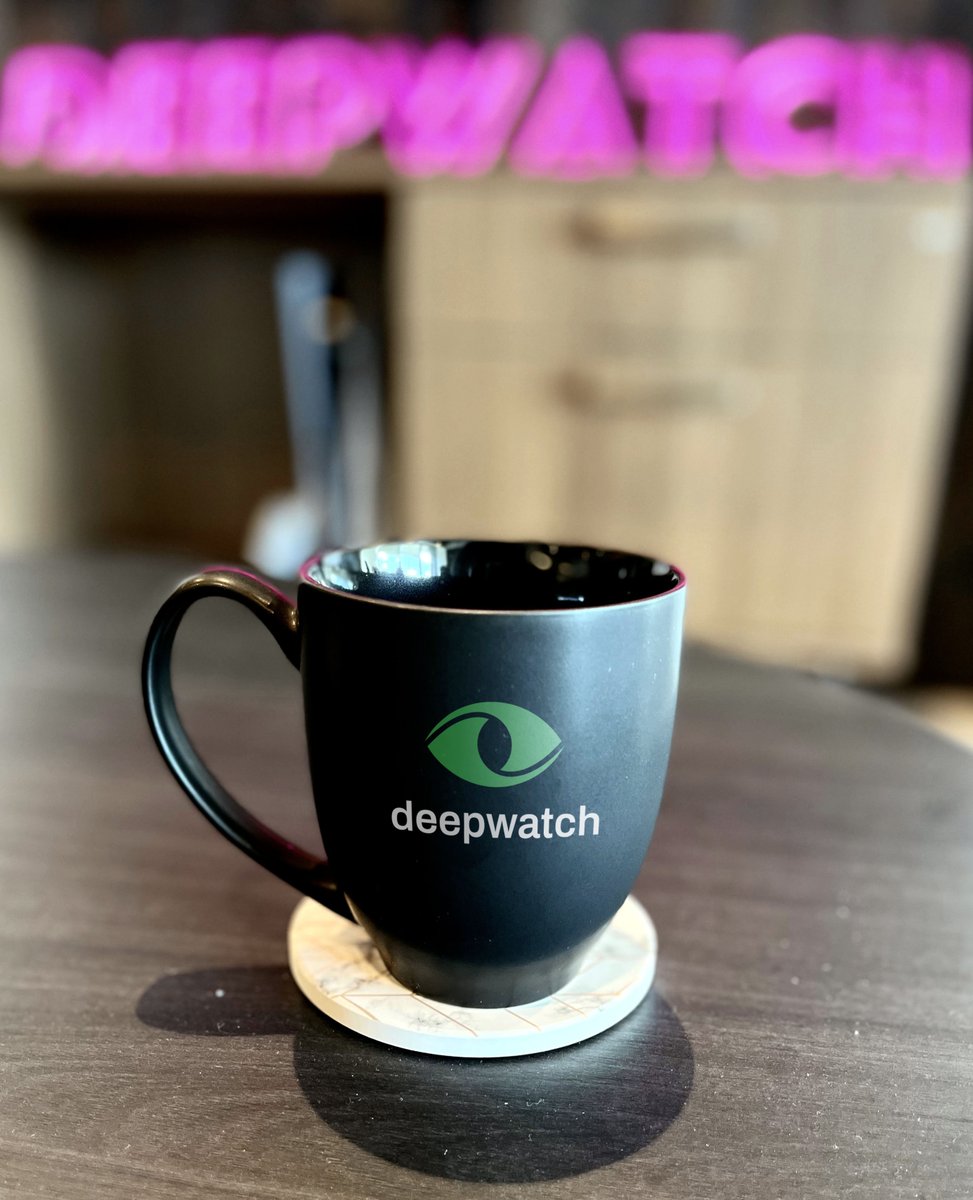 deepwatch_sec's tweet photo. Happy Monday, from Deepwatch! What is your go-to morning drink? Share with us in the comments.

#DeepwatchLife https://t.co/uQsSGIgibO