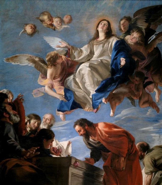 Hoy, en medio de las dificultades y contrariedades de la vida, miramos al cielo para reavivar nuestra esperanza. Allí está la madre, que vela e intercede por nosotros.

#EvangeliodelDía #AsuncionDeMaria