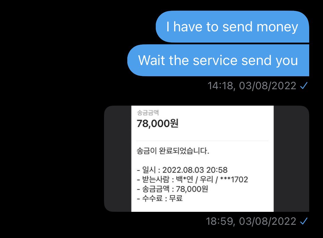 For Thaluuu . I had been refund . She order part 2 but she want early doll that why i can not shipped early . I had been refund please do not missunderstand i'm scamer . And please deleted account service i had use because of privacy .