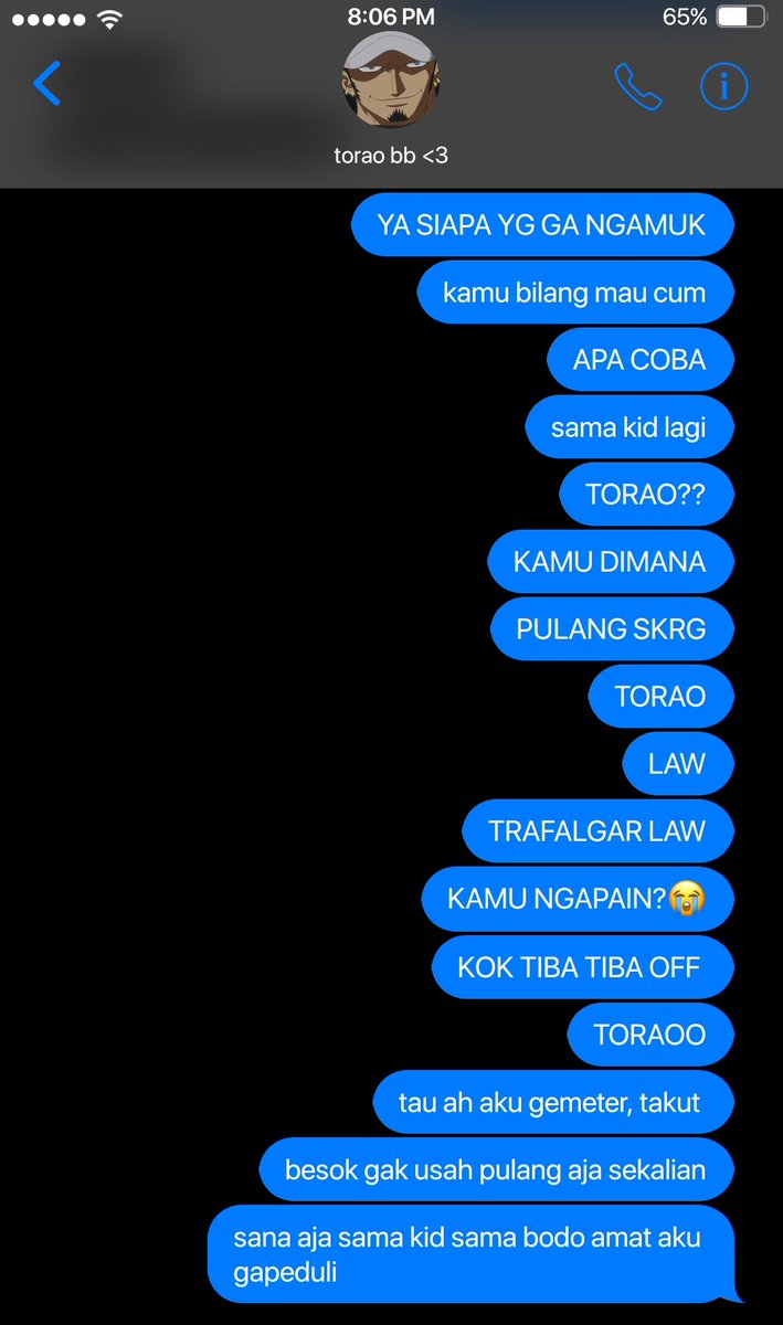 kenmenku's tweet photo. #lawlu drunk text, law mau apa? https://t.co/ngEG8SGGUb