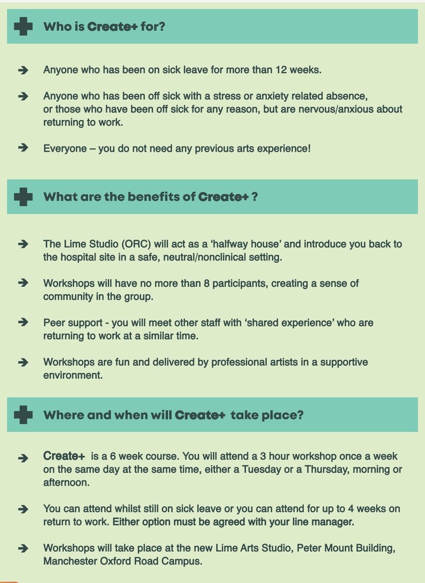 Ainsworth_Si's tweet photo. Create +
#pilot scheme supporting staff back to work after a period of absence @MFT_MRI
#Wellbeing #support #gettingbacktowork #Health
@dawnpike20 @Pjoynson78 @nurse_ant https://t.co/uDA72MtMwH