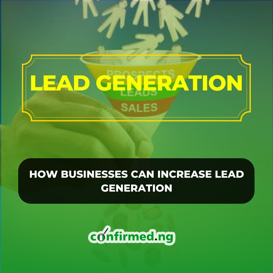 ConfirmedNg's tweet photo. Online #Visibility… Qualified #Leads… More #Customers...

Now, the big question is–Are you ready to get qualified customers for your #business? If yes...

Kindly CLICK 👇 LEARN MORE! https://t.co/9VJh8aQMqu

#leasdmagnet  #localbusiness #leadgeneration https://t.co/vaTNsbktlY