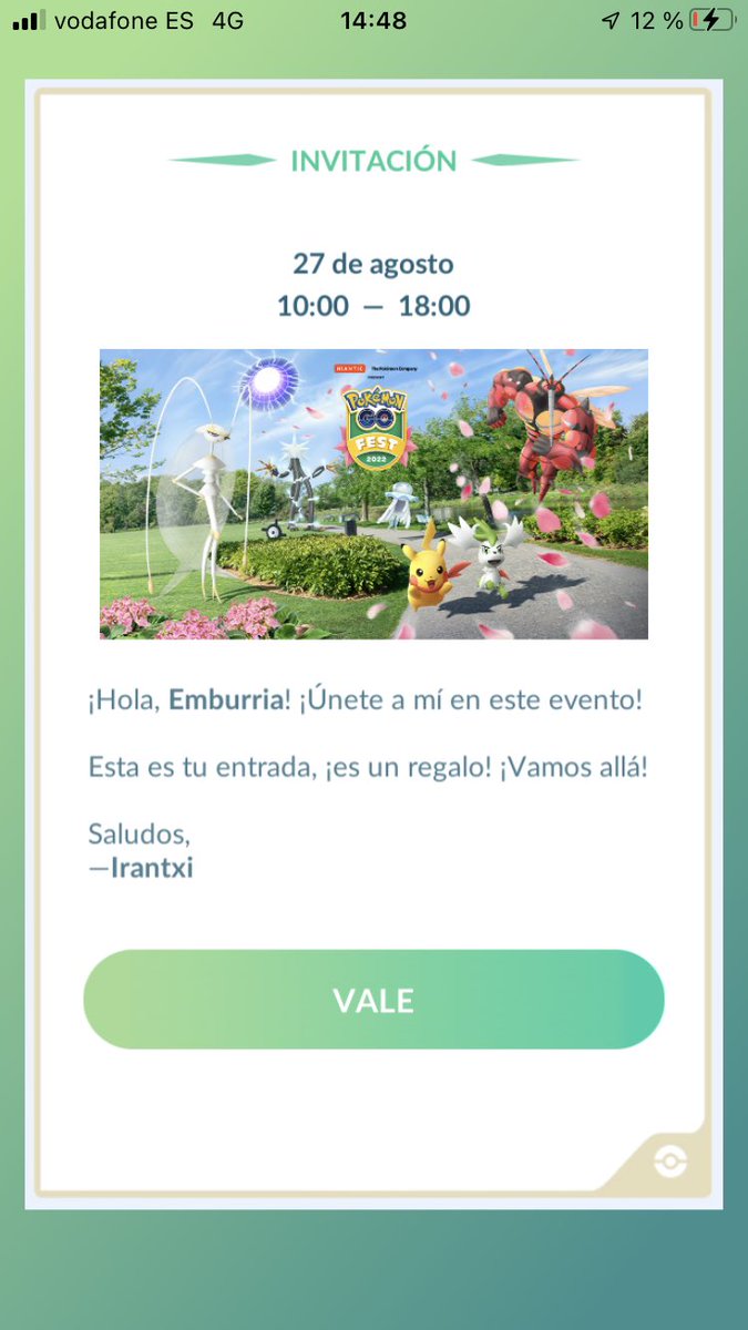 emburria's tweet photo. Será mi primer evento ( aunque no podré aprovecharlo del todo). Muchas gracias Irantxi 😘 https://t.co/v48LjxERN9