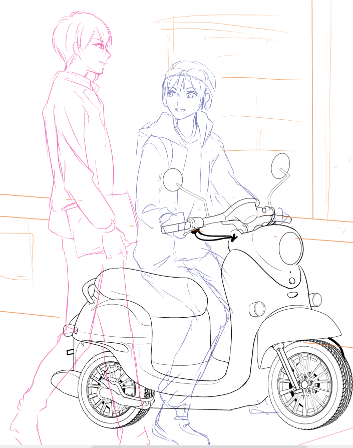 たまには真面目に苦手な乗り物類を練習するかと頑張ってバイクだけで力尽きて放置されてる悲痛なファイル見つけた 